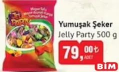 JELLY PARTY YUMUŞAK ŞEKER 500 G - BAYRAM ŞEKERİ/ÇİKOLATASI